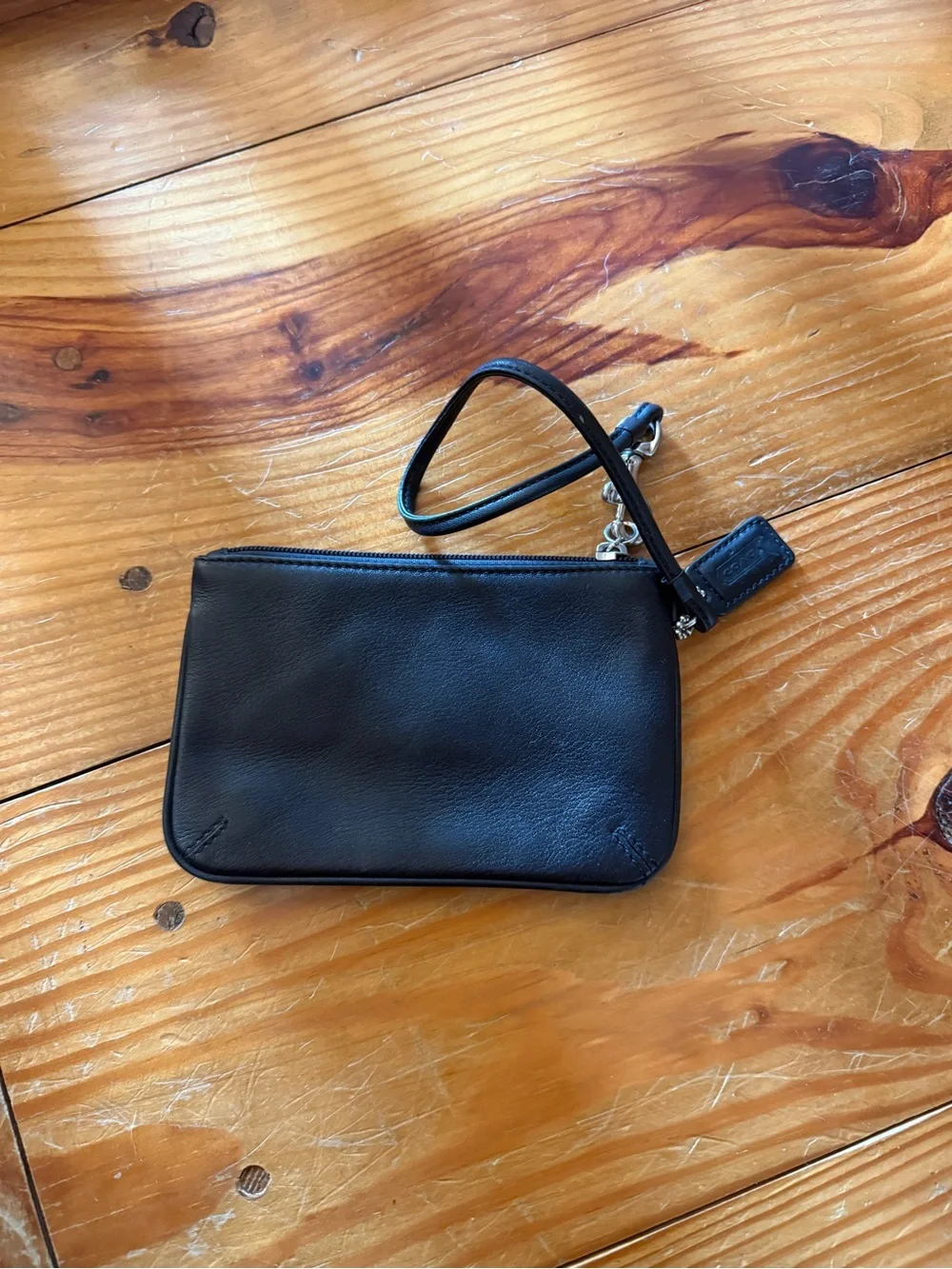 Black Coach Wristlet
